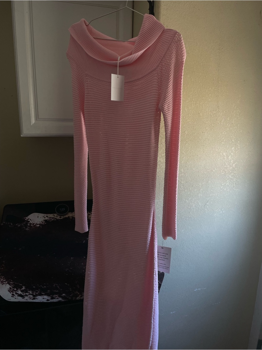 Endless Rose Knit Pink Sweater Dress